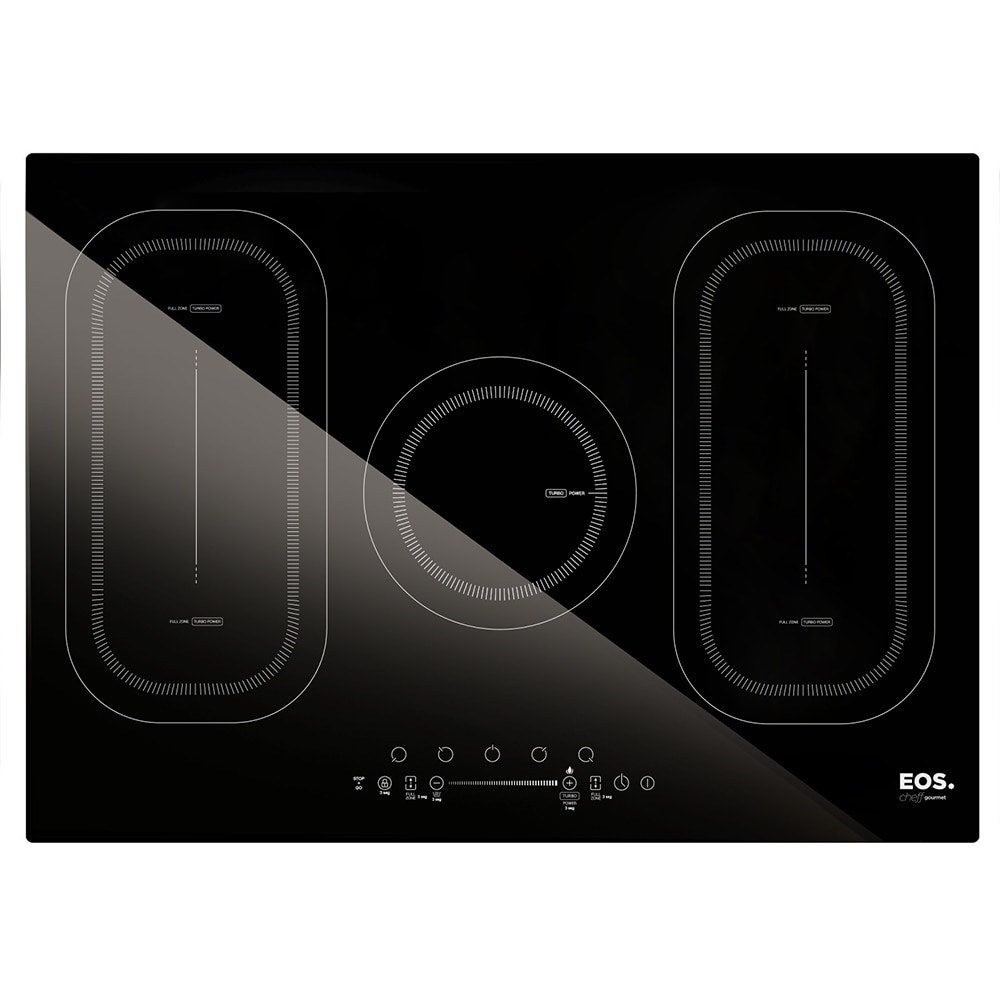 Cooktop de indução EOS ECI05EPF Freezone Due 5 bocas 90cm